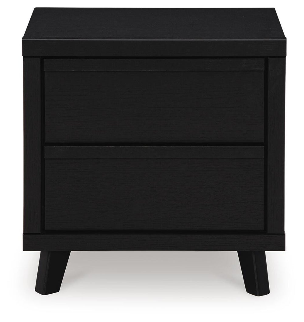 Danziar Nightstand - Black (4)