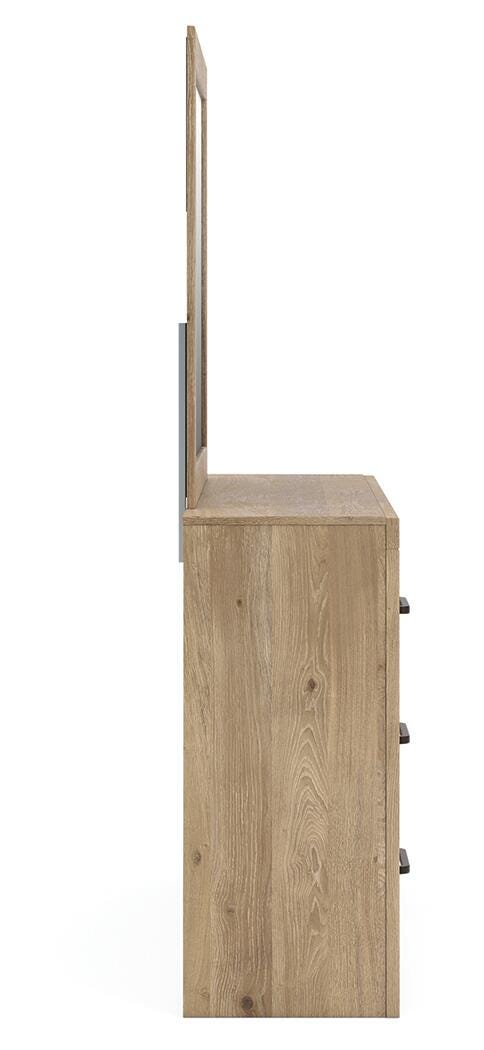 Brozmont Full Panel Bed, Dresser and Mirror (5)