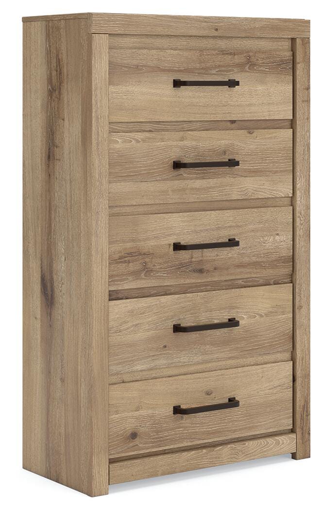 Brozmont Chest of Drawers - Tan