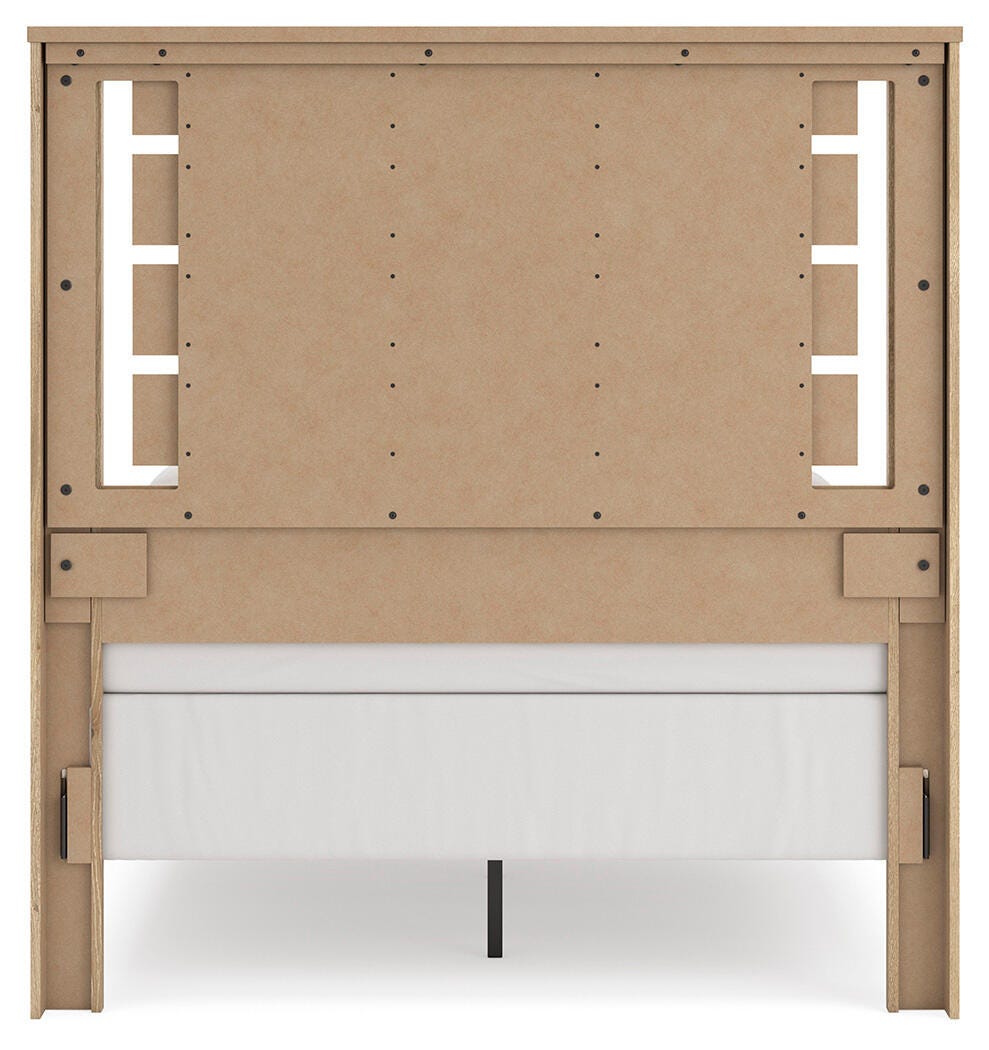 Brozmont Full Panel Bed, Dresser and Mirror (12)