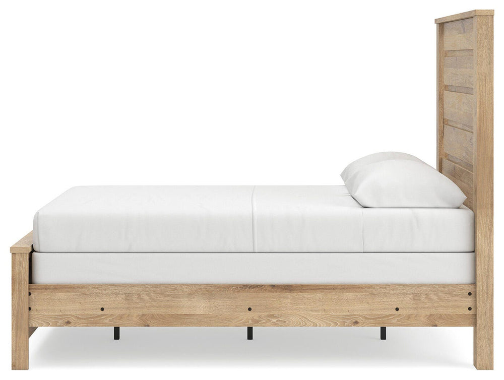 Brozmont Full Panel Bed, Dresser and Mirror (13)