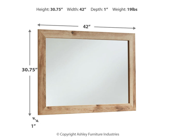 Hyanna Bedroom Mirror - Beige (3)