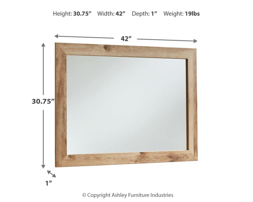 Hyanna Bedroom Mirror - Beige (3)