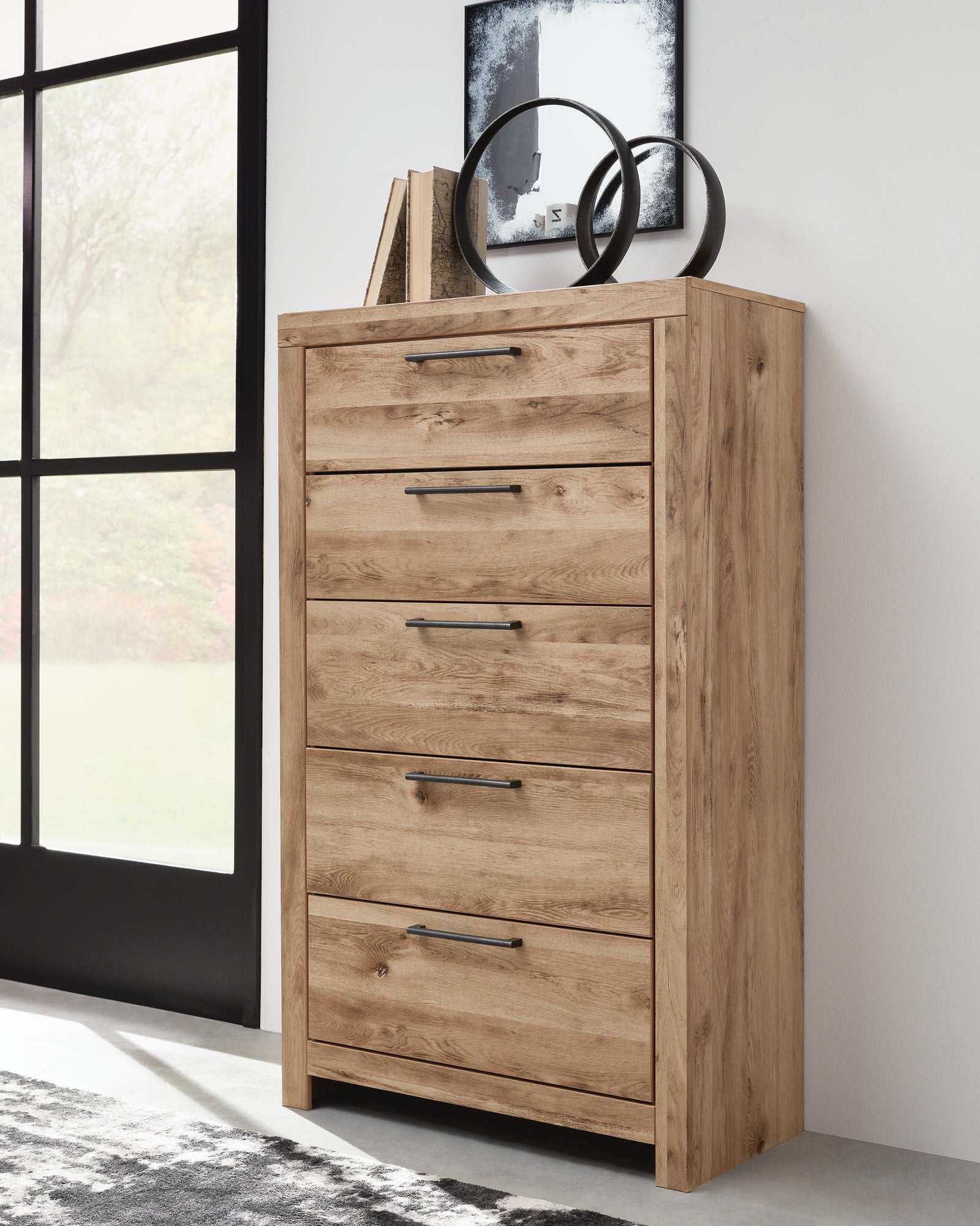 Hyanna Chest of Drawers - Beige (2)