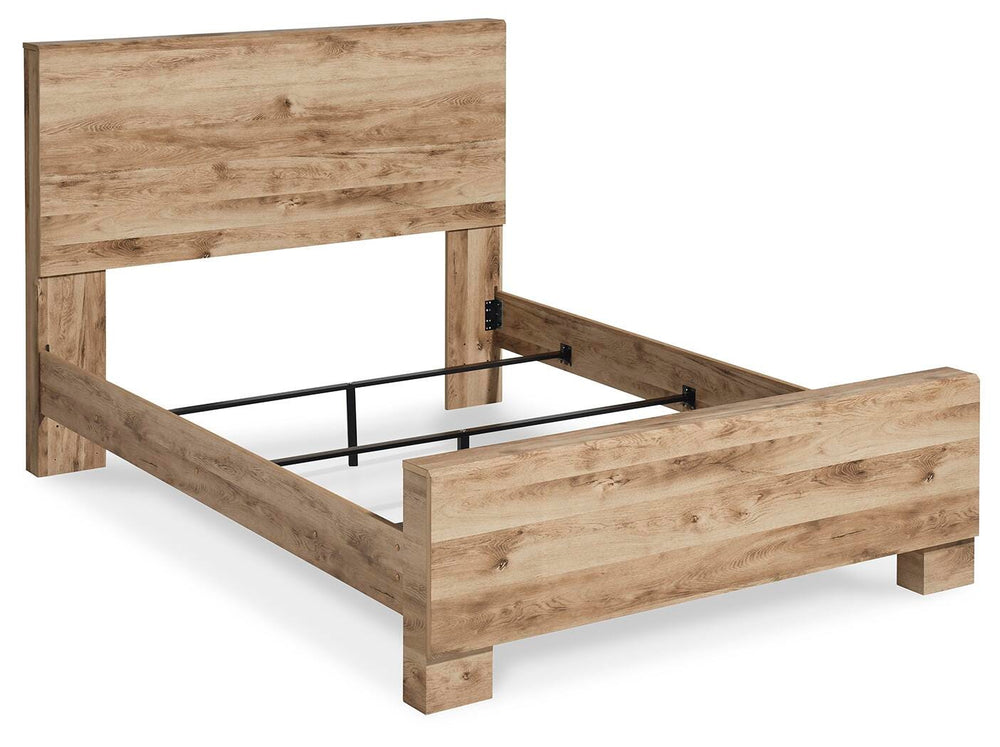 Hyanna Queen Panel Bed and Nightstand (5)