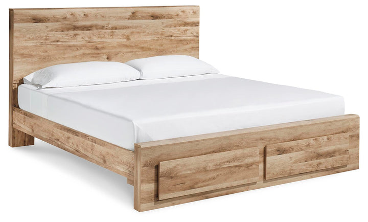 Hyanna Queen Panel Storage Bed with Dresser and Nightstand - Tan Brown (6)