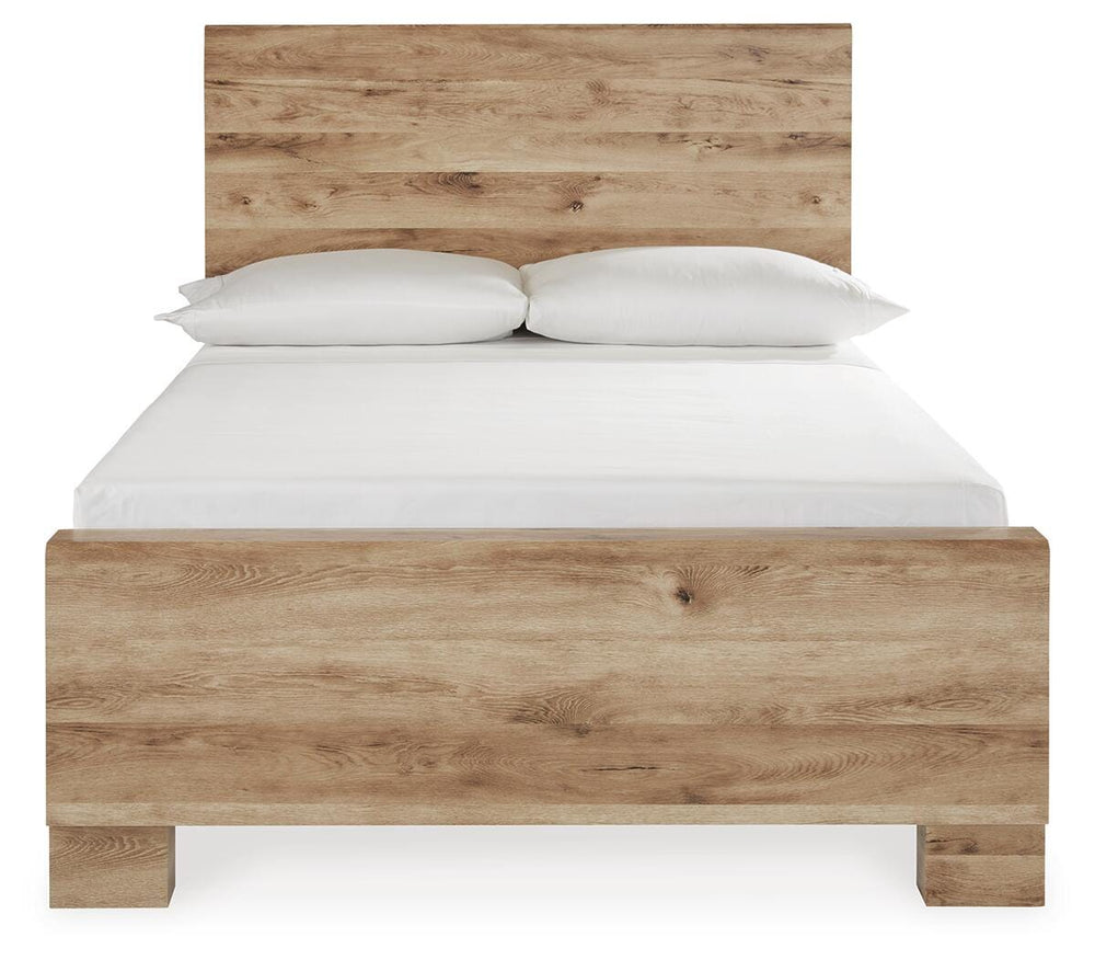 Hyanna Full Panel Bed - Beige (4)
