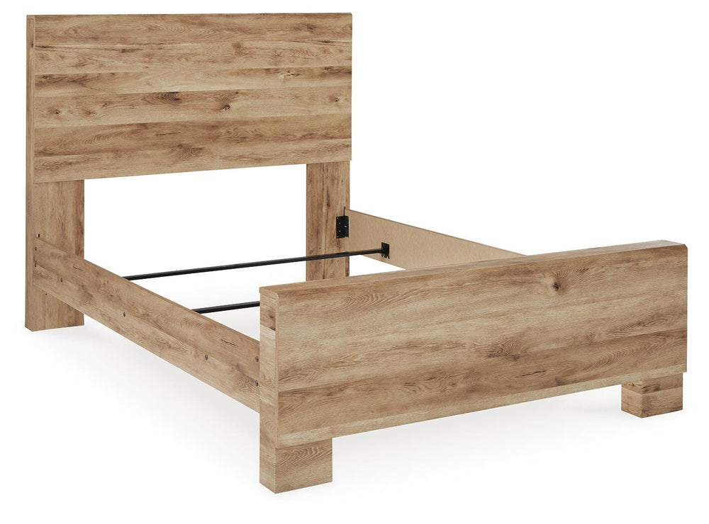Hyanna Full Panel Bed - Beige (3)