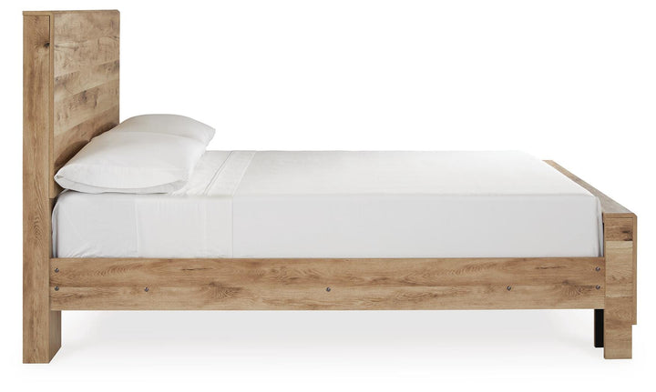 Hyanna Full Panel Bed - Beige (5)