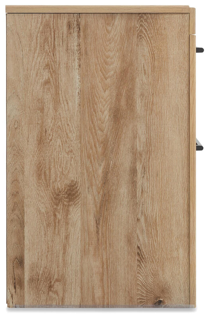 Hyanna Nightstand - Beige (5)