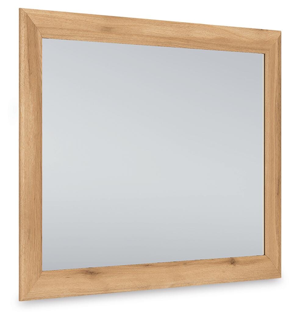 Aleaport Bedroom Mirror - Light Brown (1)