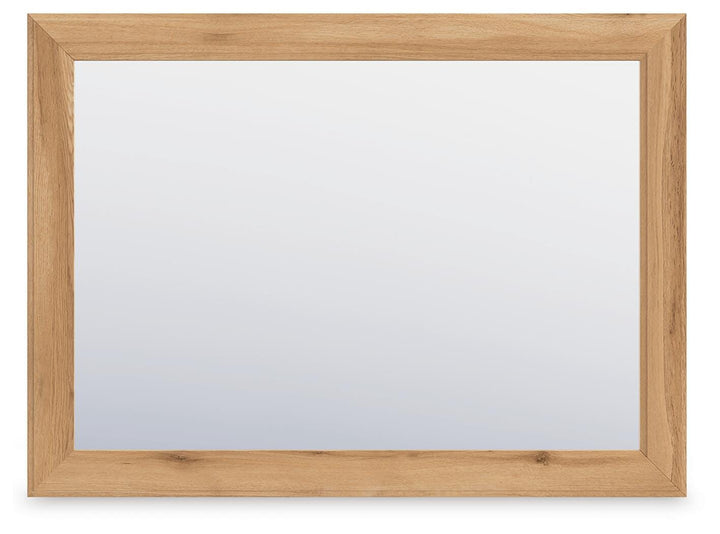 Aleaport Bedroom Mirror - Light Brown (2)