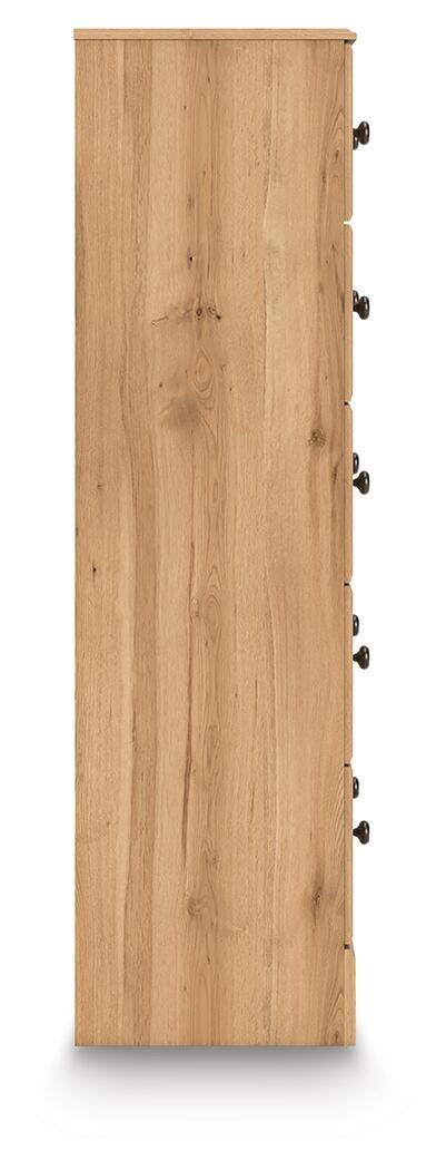Aleaport Chest of Drawers - Light Brown (7)