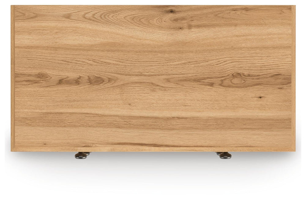 Aleaport Chest of Drawers - Light Brown (8)