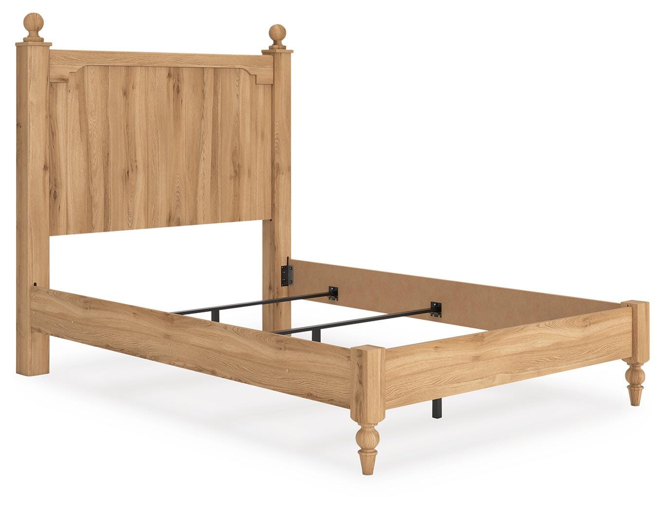 Aleaport Full Panel Bed - Light Brown (2)