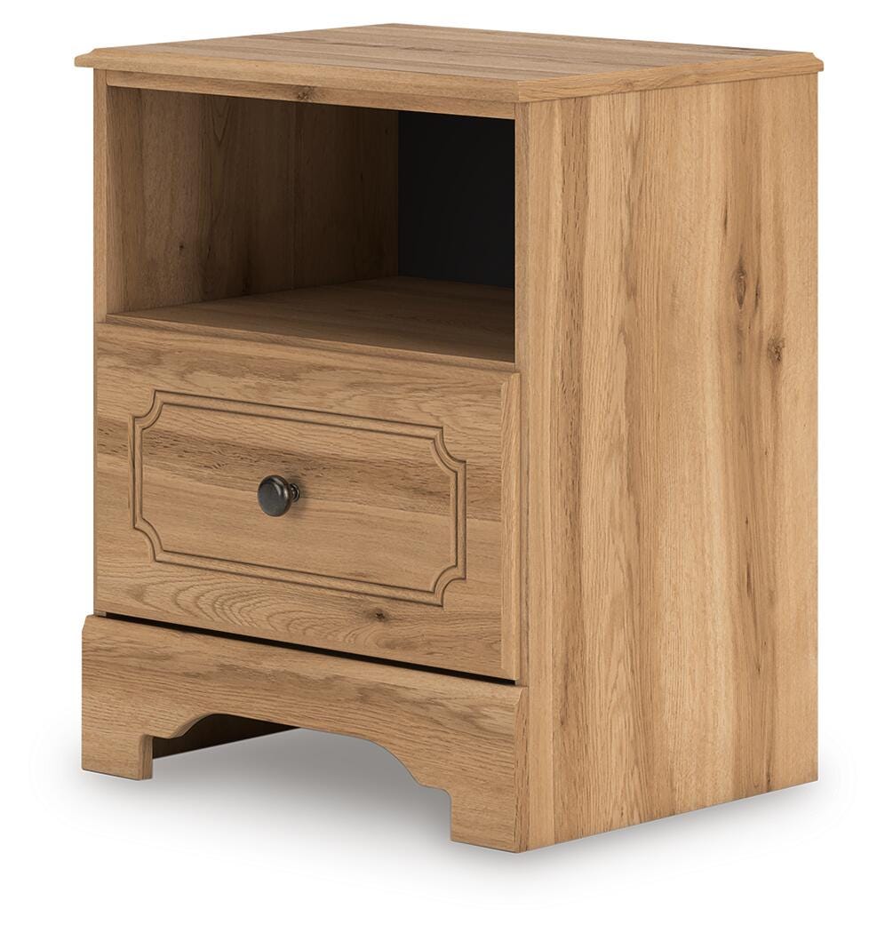 Aleaport Nightstand - Light Brown (1)