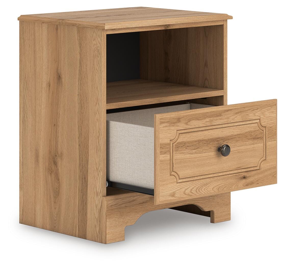 Aleaport Nightstand - Light Brown (2)