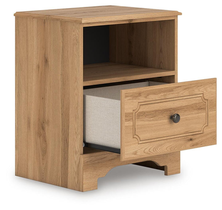 Aleaport Nightstand - Light Brown (2)
