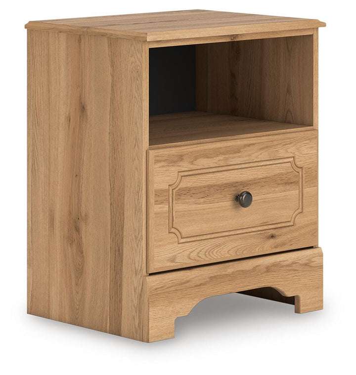 Aleaport Nightstand - Light Brown (3)