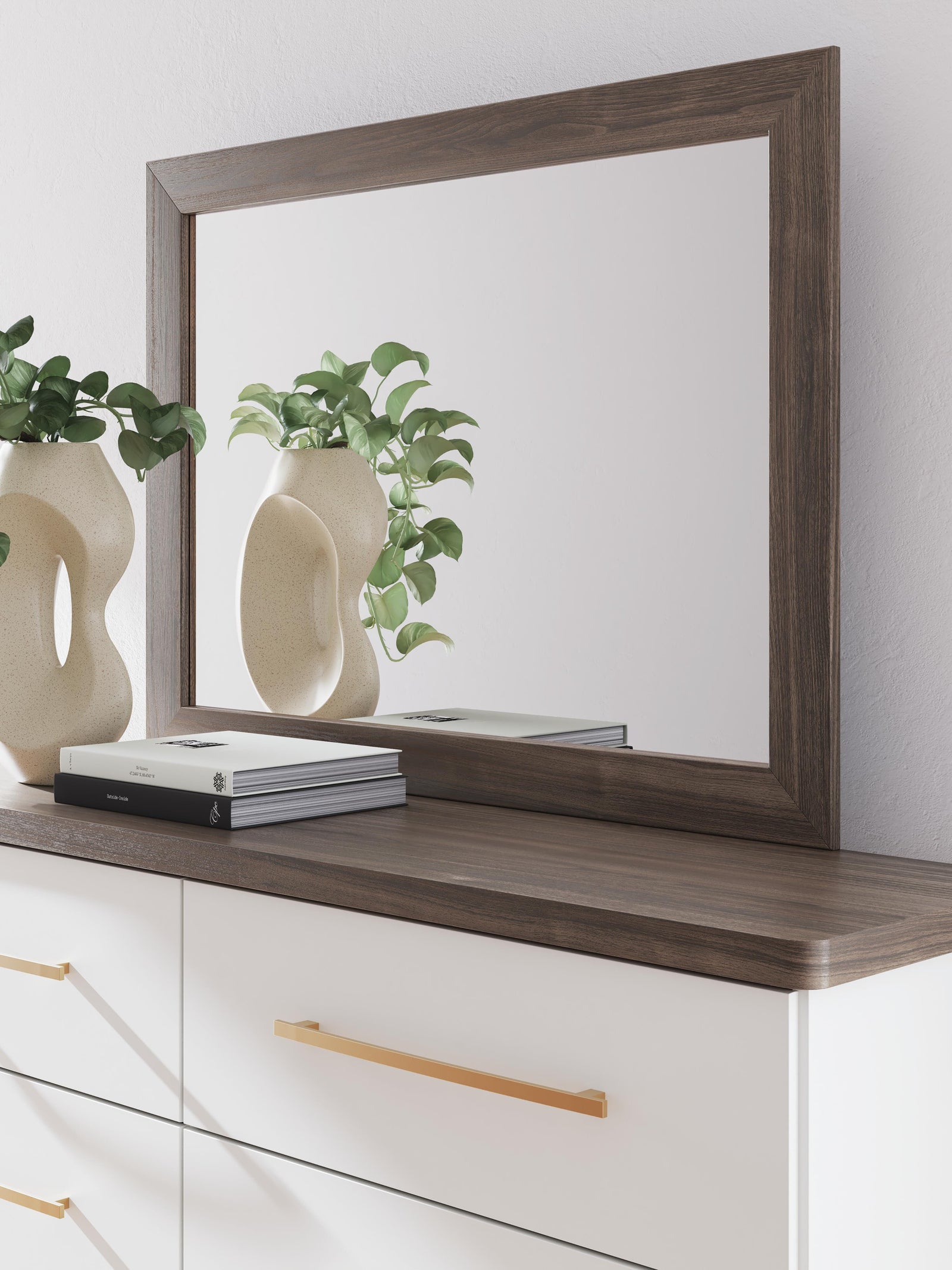 Kendanport Bedroom Mirror - Dark Brown (2)