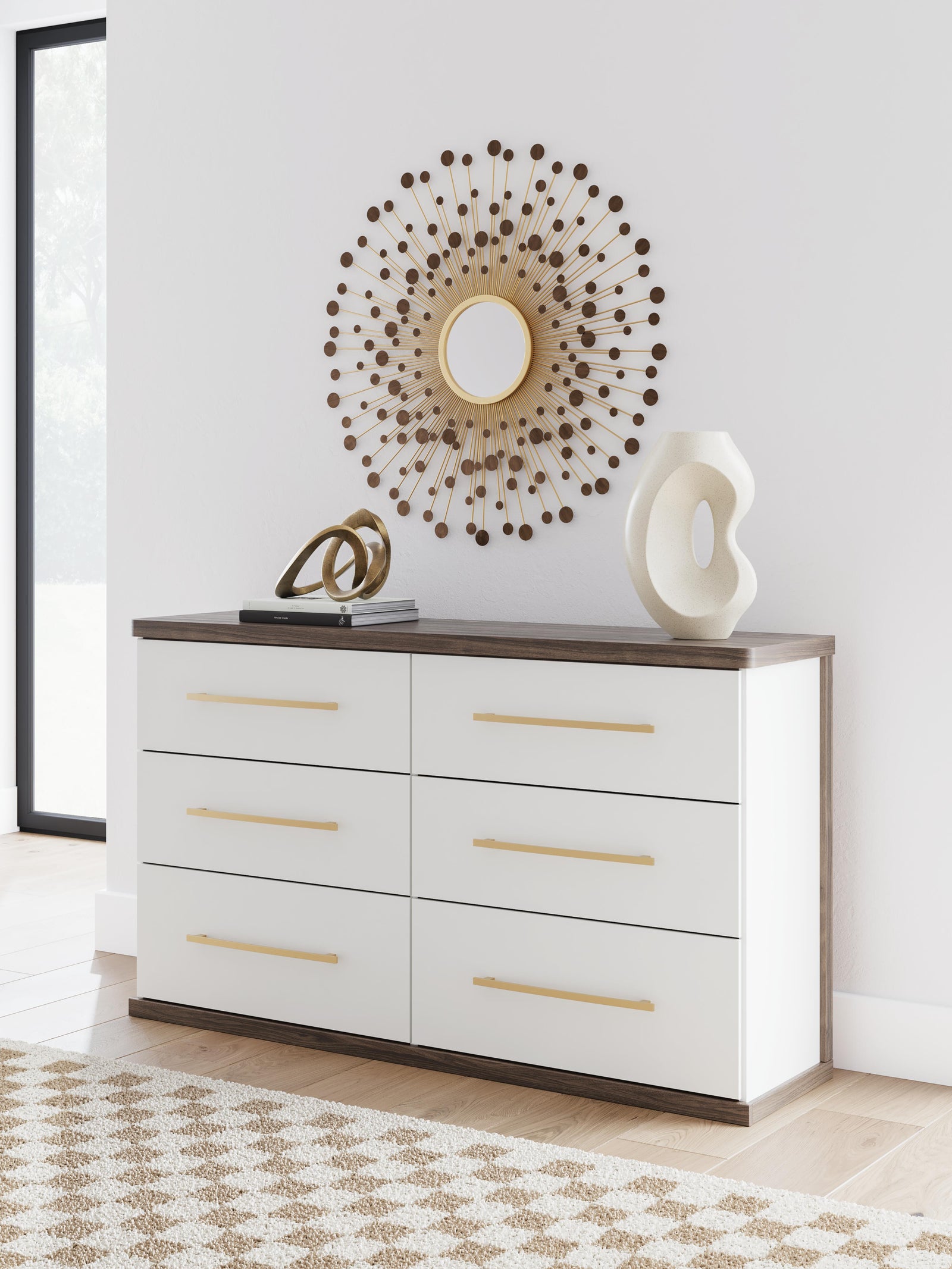 Kendanport Dresser - White (2)