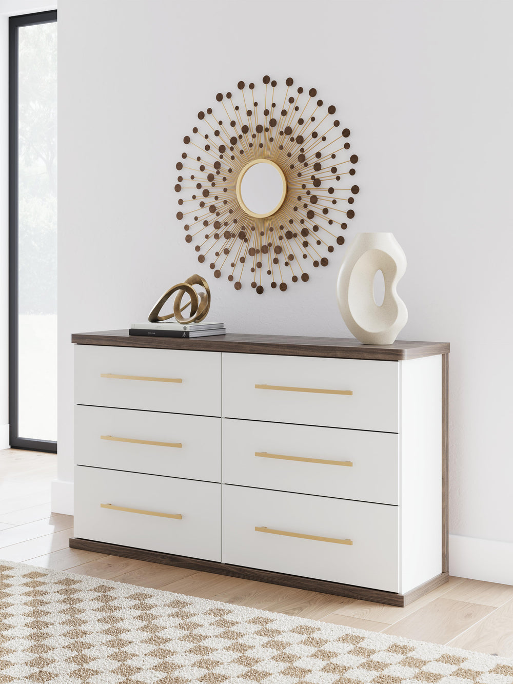 Kendanport Dresser - White (2)
