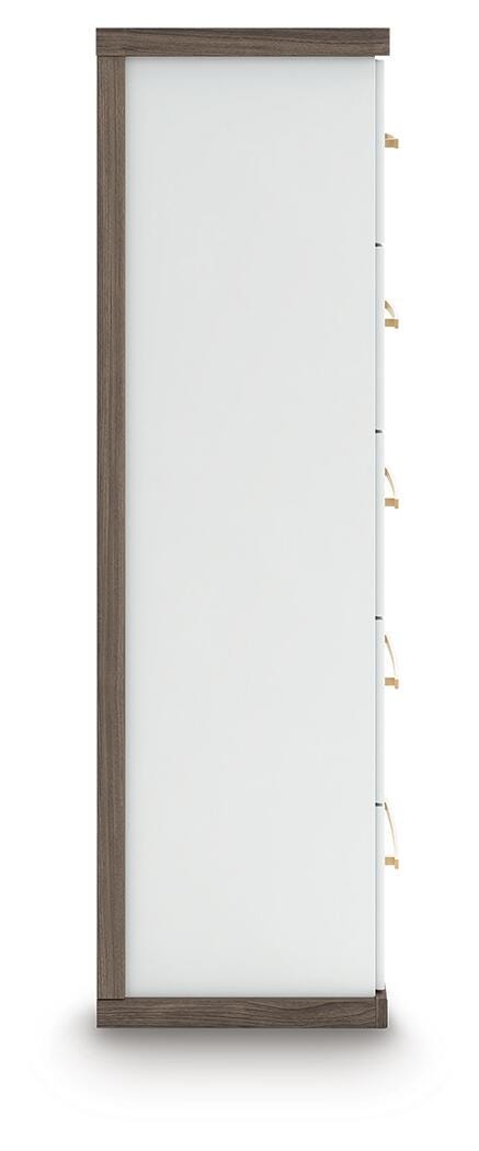 Kendanport Chest of Drawers - White (6)