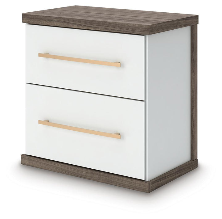 Kendanport Nightstand - White (5)