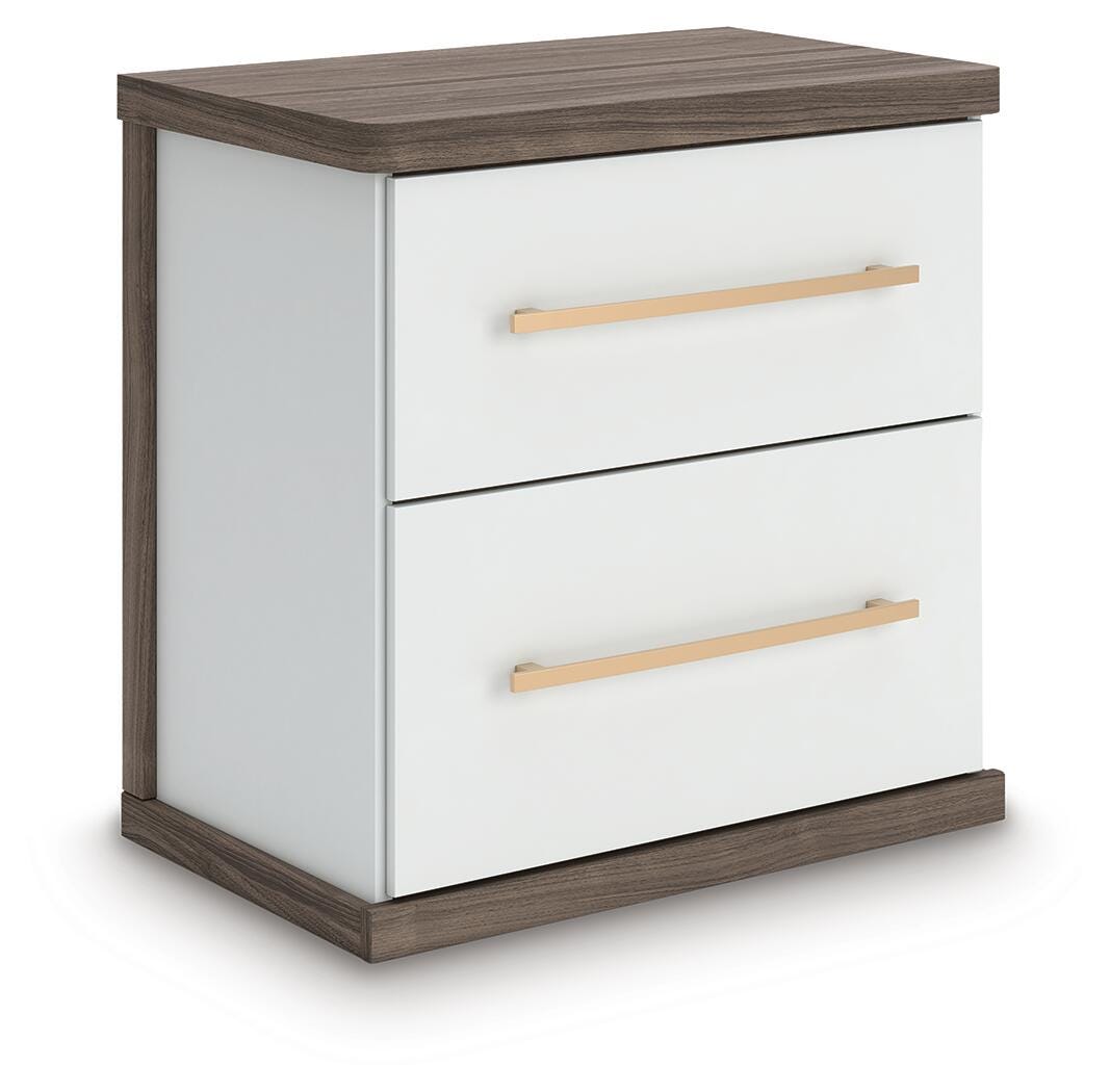 Kendanport Nightstand - White (1)