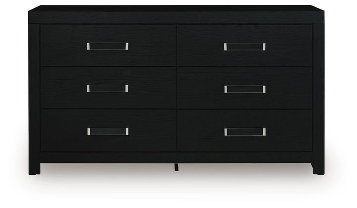 Maeling King Panel Bed, Dresser, Mirror and Nightstand