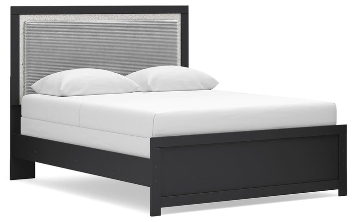 Maeling Queen Panel Bed, Dresser, Mirror and Nightstand (3)