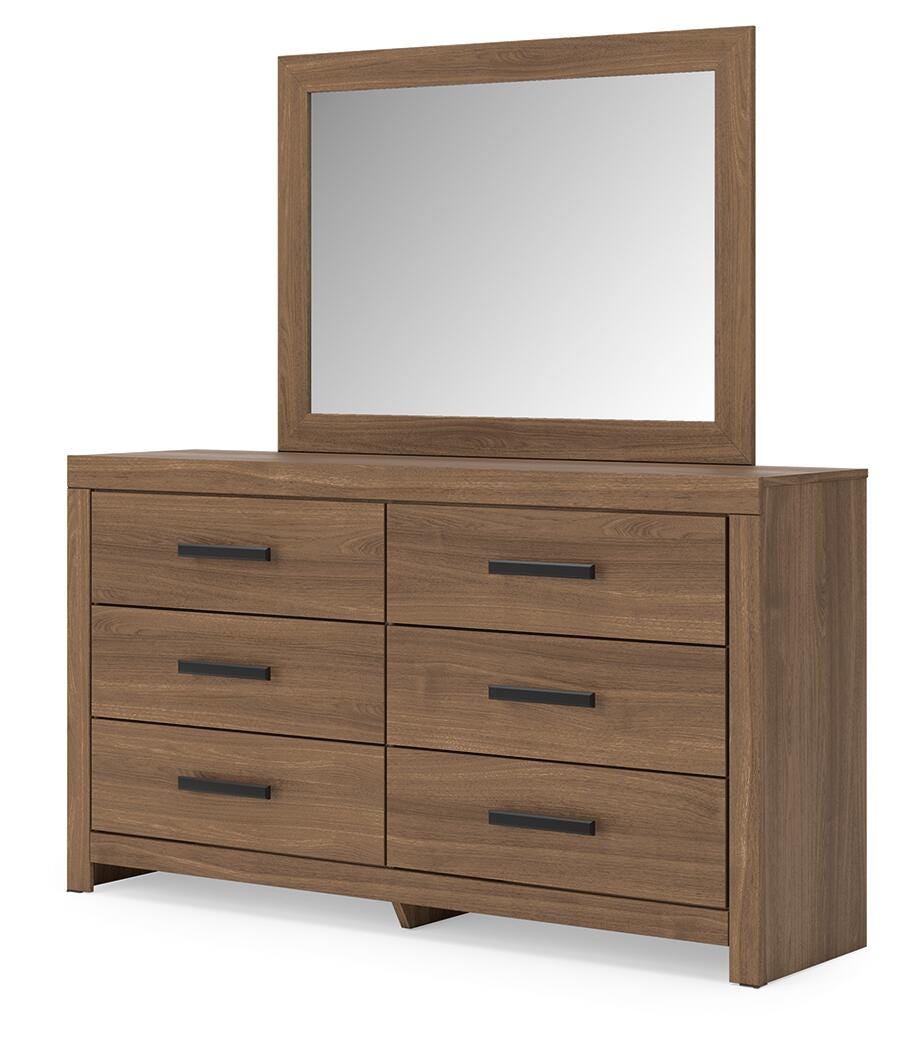 Broachmyn Queen Panel Bed, Dresser, Mirror and Nightstand (8)