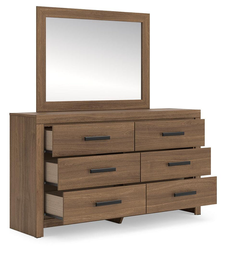 Broachmyn Twin Panel Bed, Dresser and Mirror (4)