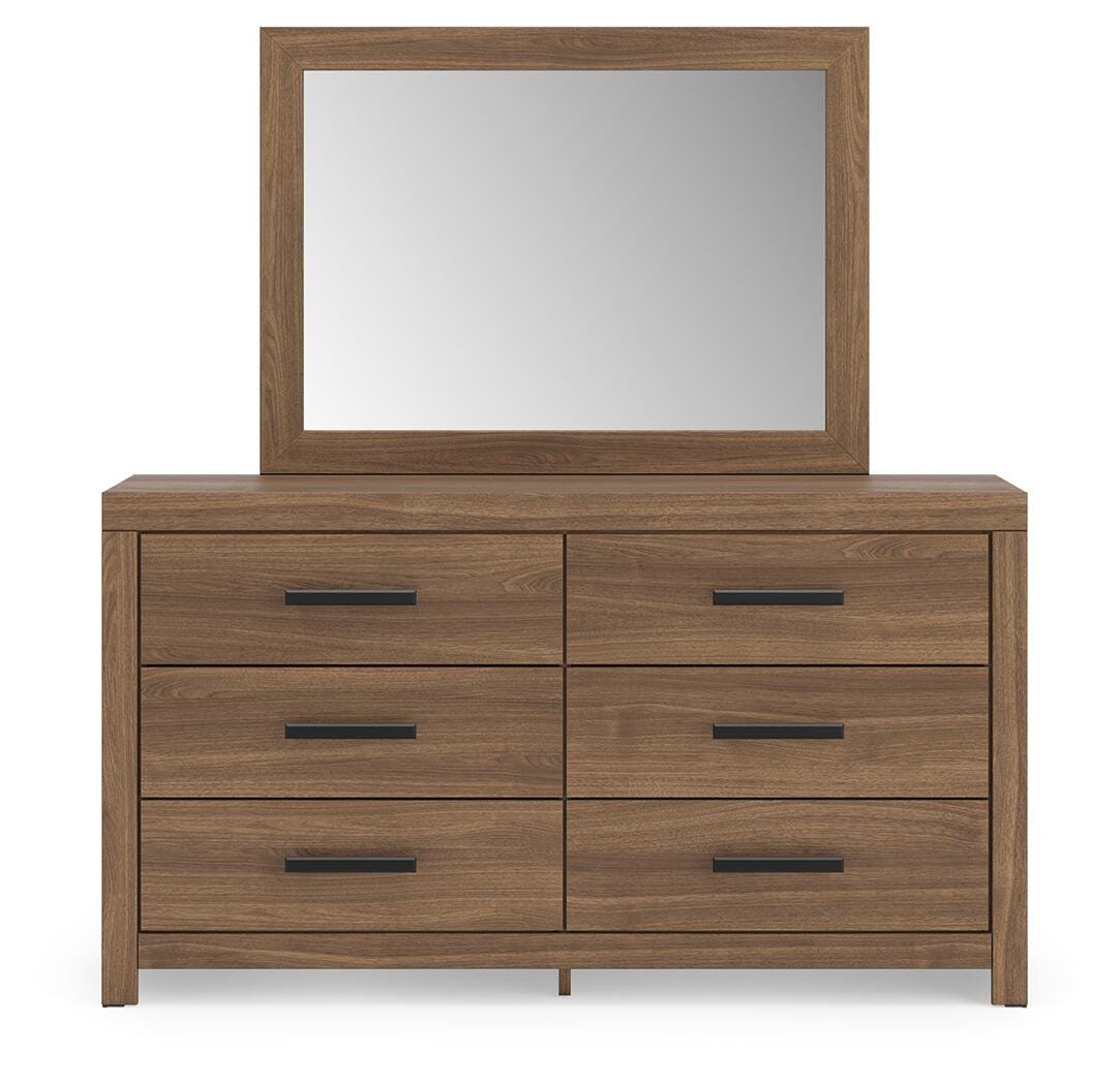 Broachmyn Queen Panel Bed, Dresser, Mirror and Nightstand (2)
