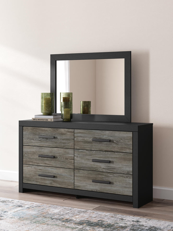 Broachmyn Queen Panel Bed, Dresser and Mirror (17)