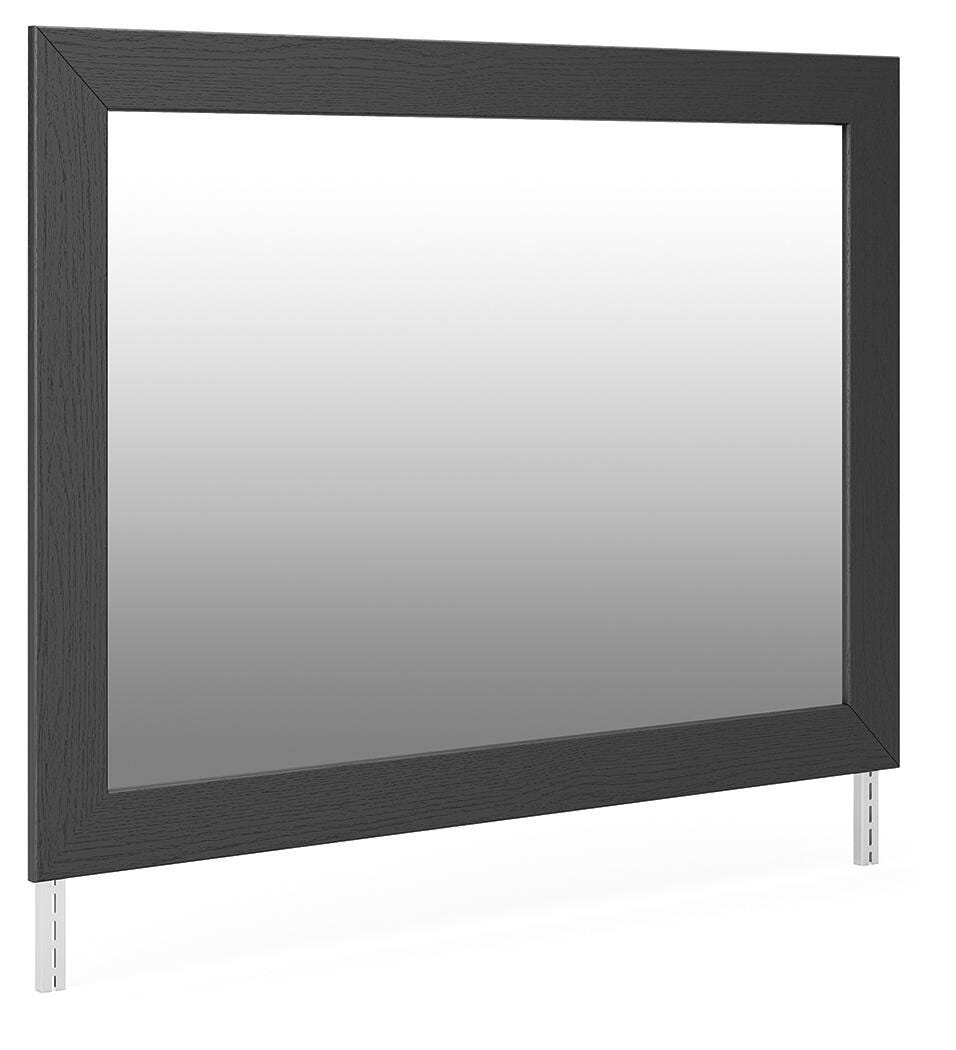 Broachmyn Bedroom Mirror - Black (2)