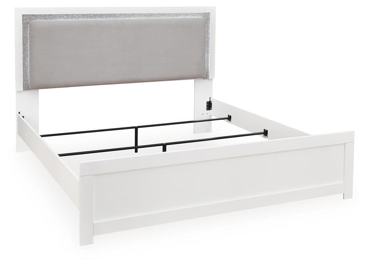 Maeling Queen Upholstered Panel Bed, Dresser, Mirror and Nightstand (7)