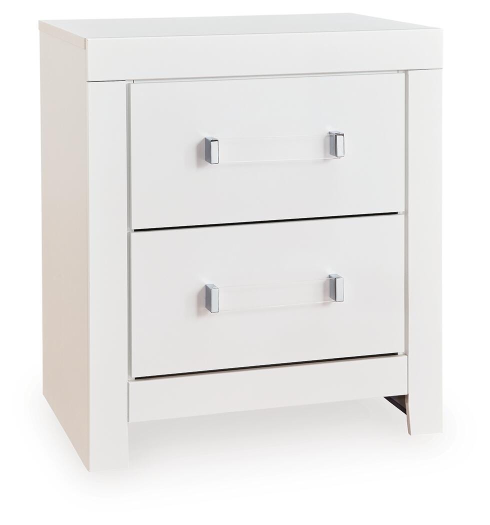 Maeling Queen Upholstered Panel Bed, Dresser and Nightstand (7)