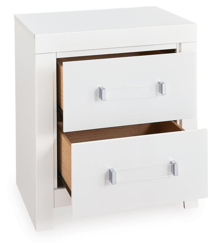 Maeling Nightstand - White (3)