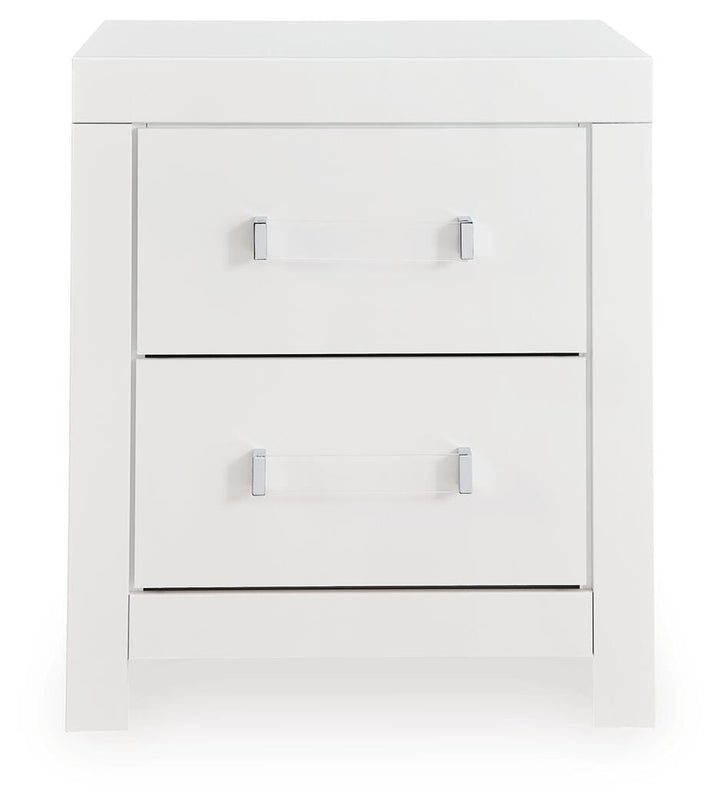 Maeling Queen Upholstered Panel Bed, Dresser and Nightstand (6)
