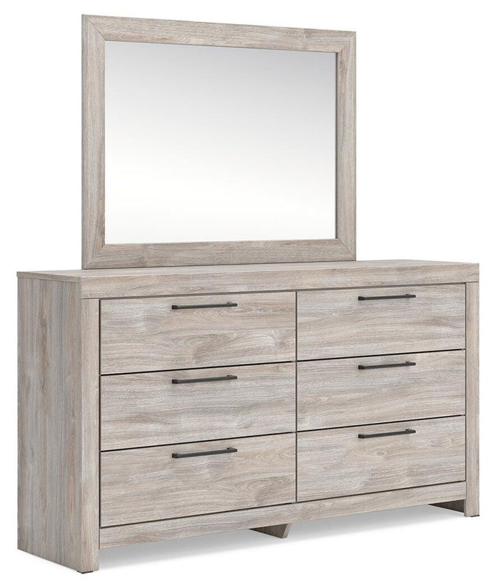 Broachmyn Dresser and Mirror - Gray (1)