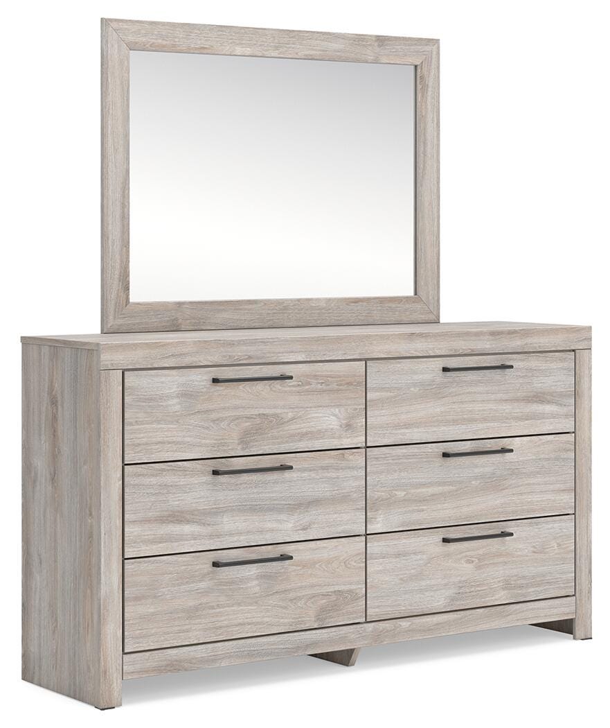 Broachmyn Dresser and Mirror - Gray (1)