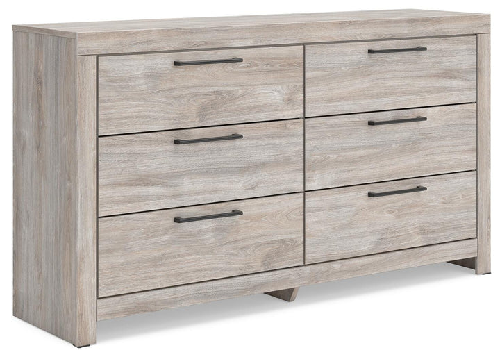 Broachmyn Queen Panel Bed, Dresser, Mirror and Nightstand