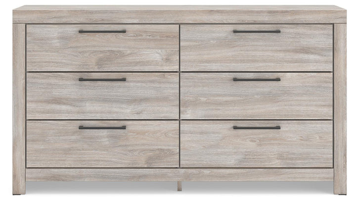 Broachmyn Queen Panel Bed, Dresser, Mirror and Nightstand