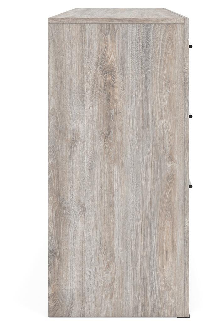 Broachmyn King Panel Bed, Dresser, Mirror and Nightstand