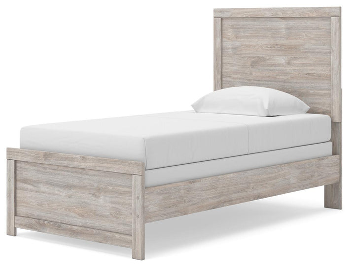 Broachmyn Twin Panel Bed - Gray (4)