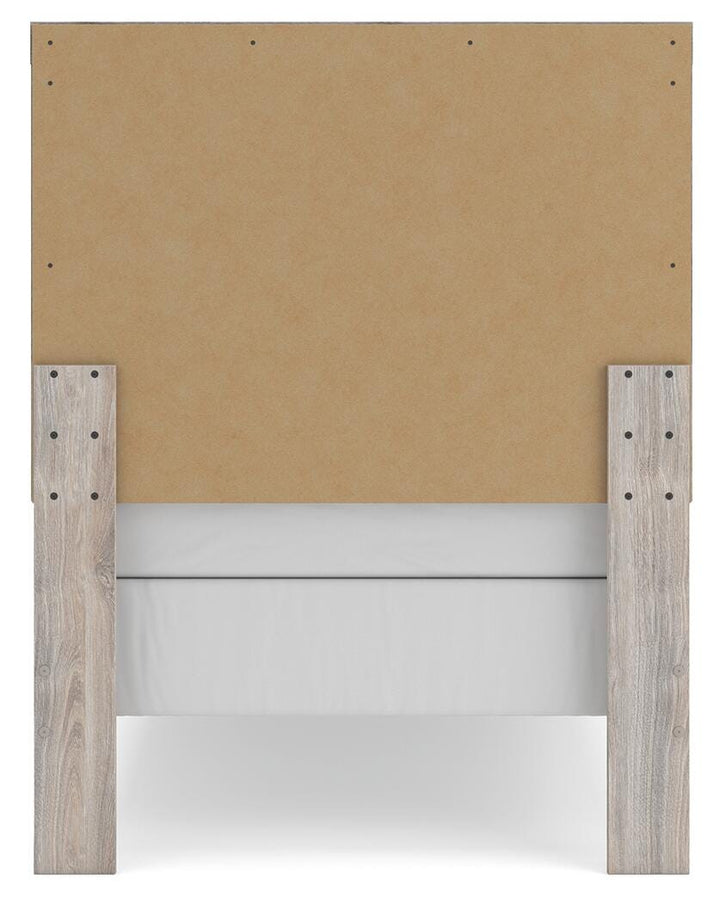 Broachmyn Twin Panel Bed - Gray (6)