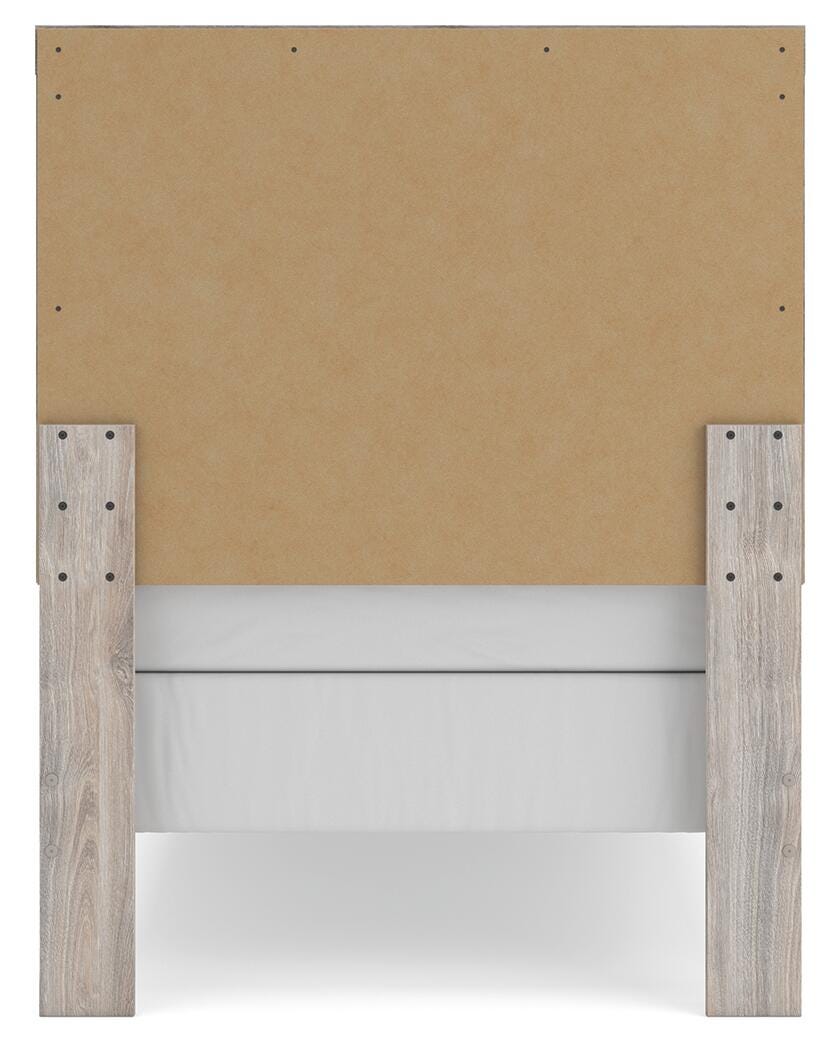 Broachmyn Twin Panel Bed - Gray (6)
