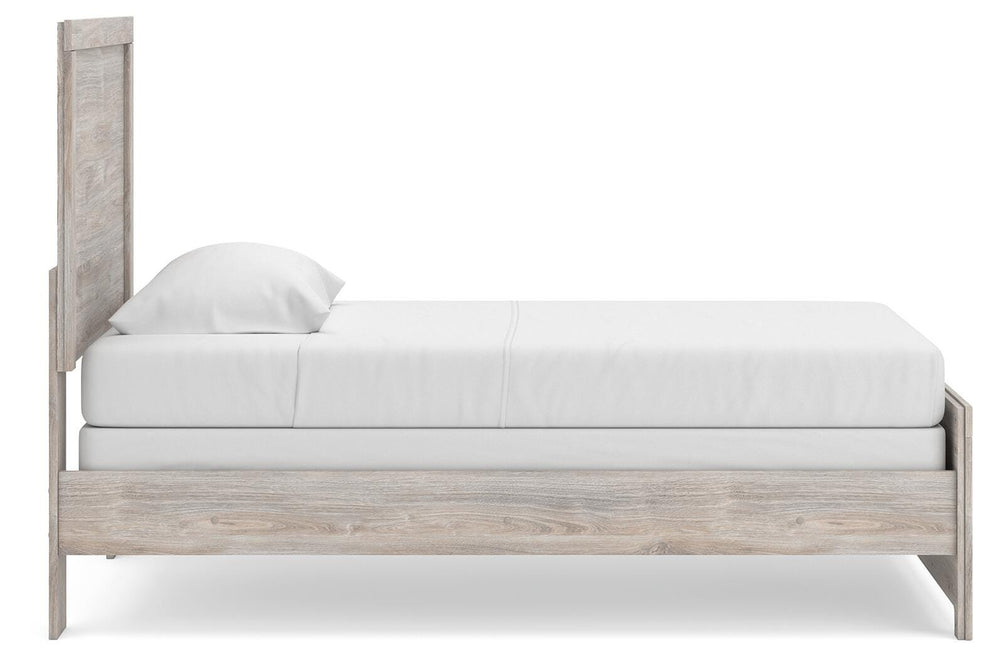 Broachmyn Twin Panel Bed - Gray (8)
