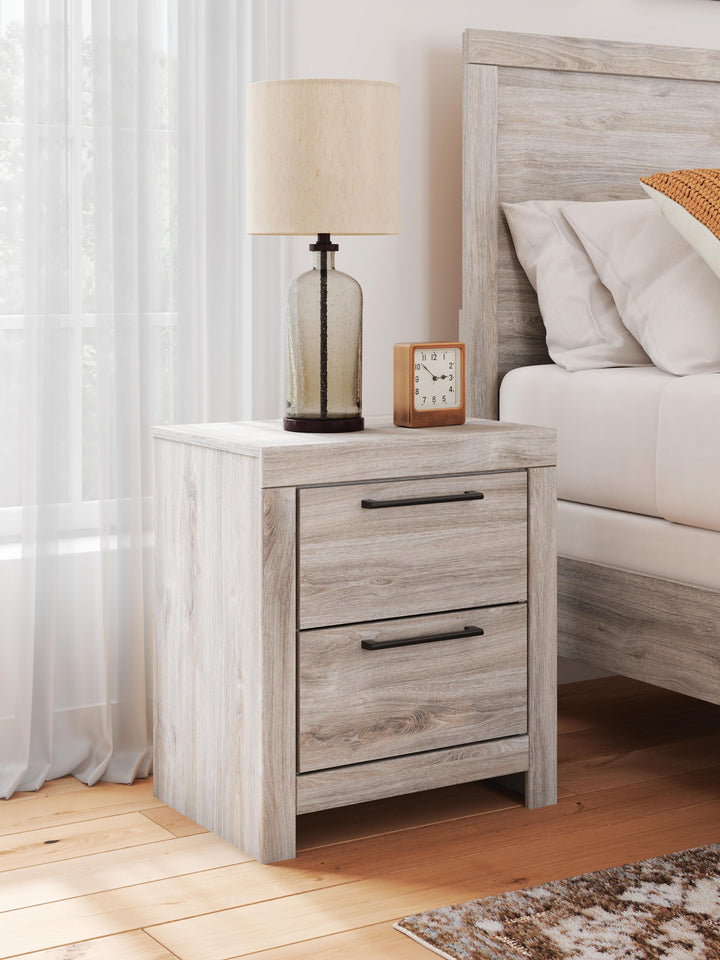 Broachmyn Nightstand - Gray (2)